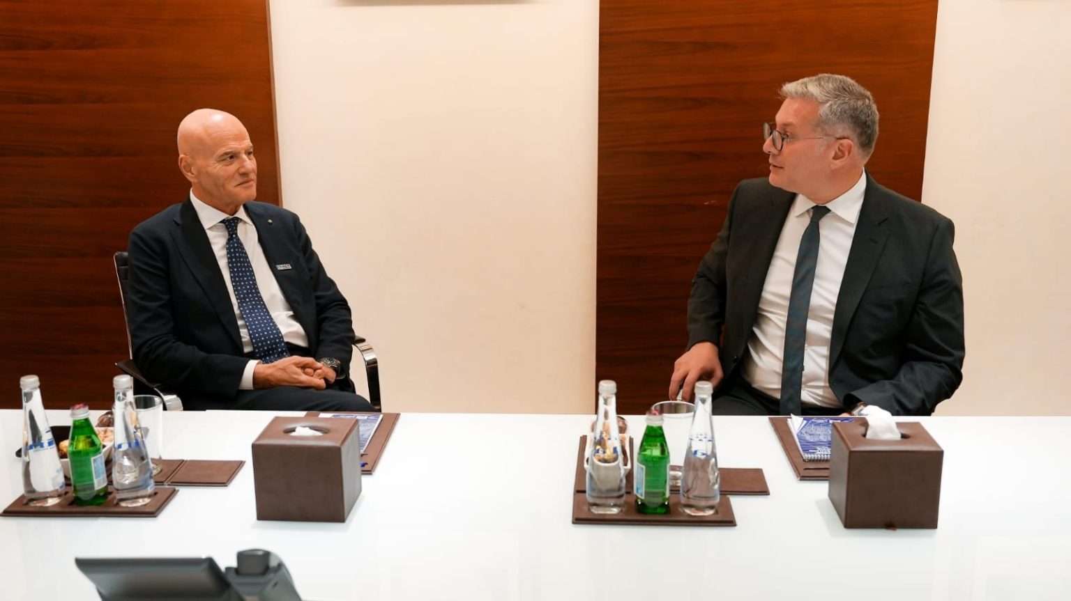 وزير البترول  يبحث مع رئيس إيني الإيطالية تسريع برامج الاستكشاف والإنتاج ونقل الغاز القبرصي لمصر