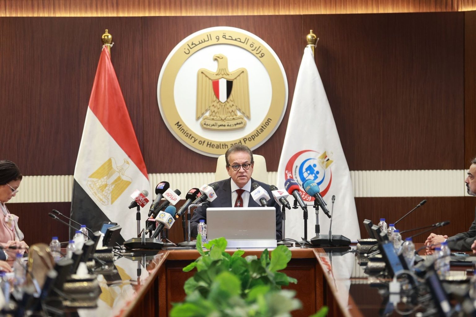 وزير الصحة: لا صحة لانتشار أي فيروسات تنفسية جديدة ولا صحة لانتشار فيروس ماربورغ في مصر