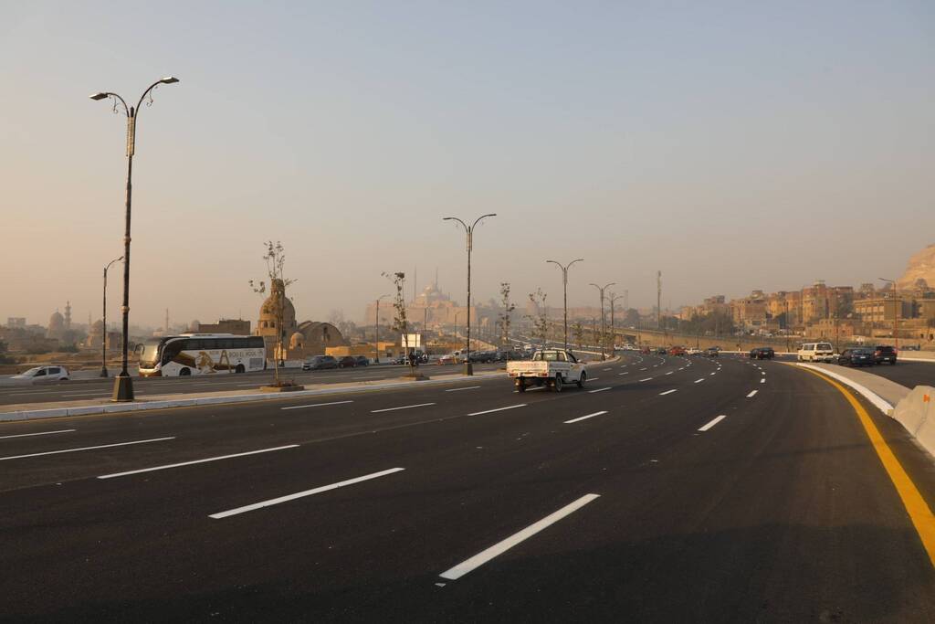 نقلة نوعية لقطاع النقل بالقاهرة مع بدء التشغيل التجريبي لمحور صلاح سالم البديل من منطقة القلعة حتى الفسطاط