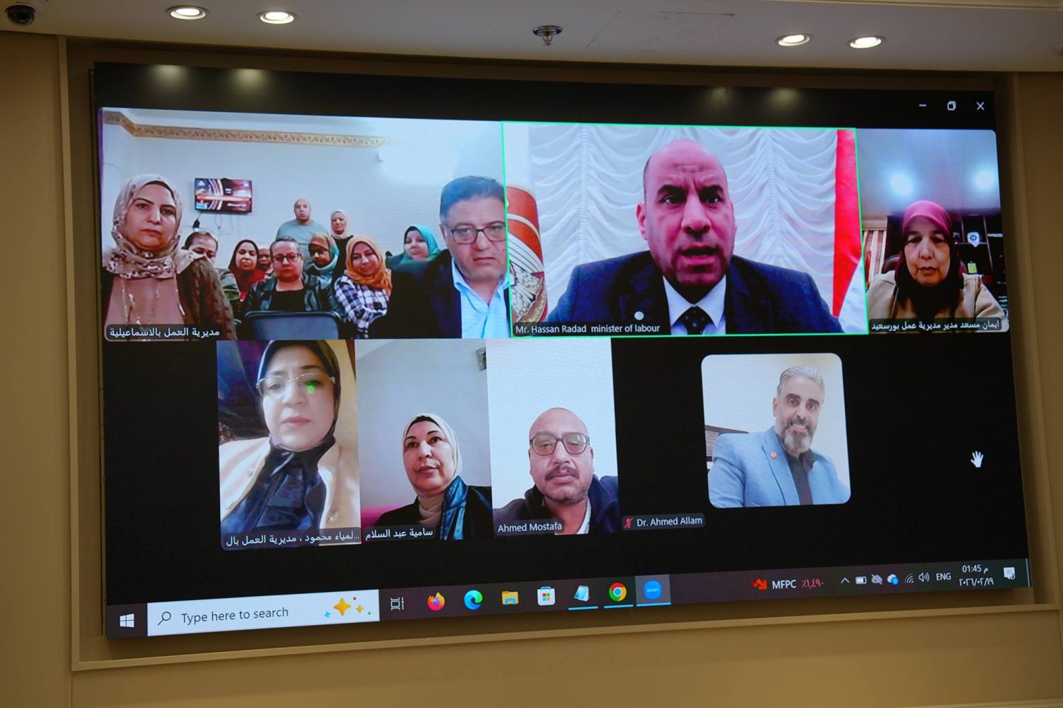 وزير العمل: اجتماعات دورية مع المديريات المتجاورة لتعزيز التدريب والتشغيل مع المناطق الصناعية والاستثمارية