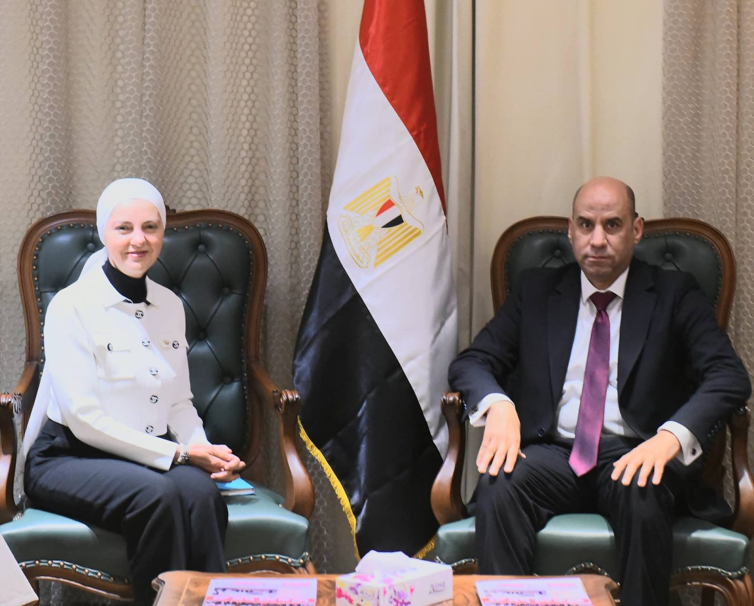 وزير العمل: استراتيجية تعاون مع برنامج الأغذية العالمي لتكثيف التدريب على “المهن الخضراء”