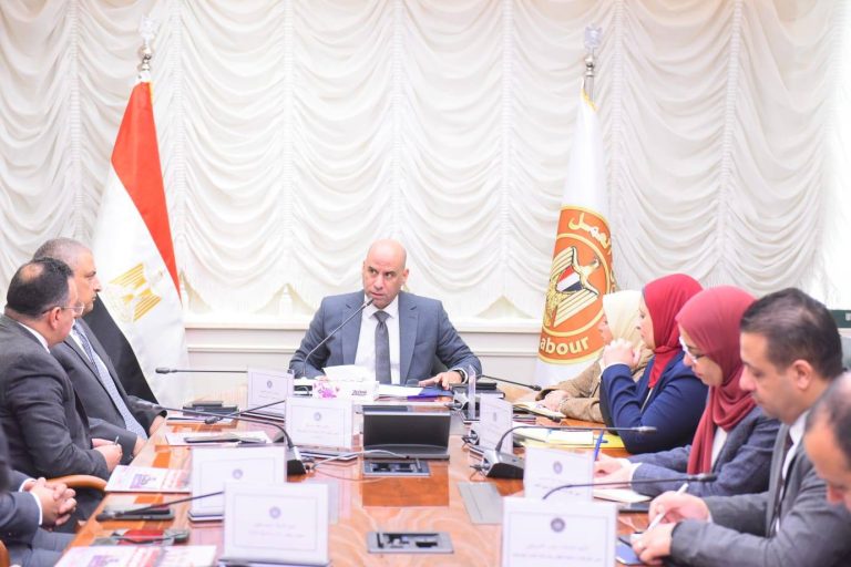 وزير العمل يبحث مع وفد شركة ليوني مصر الألمانية لتصنيع ضفائر السيارات فتح أسواق عمل جديدة أمام الكوادر المصرية المدرَّبة