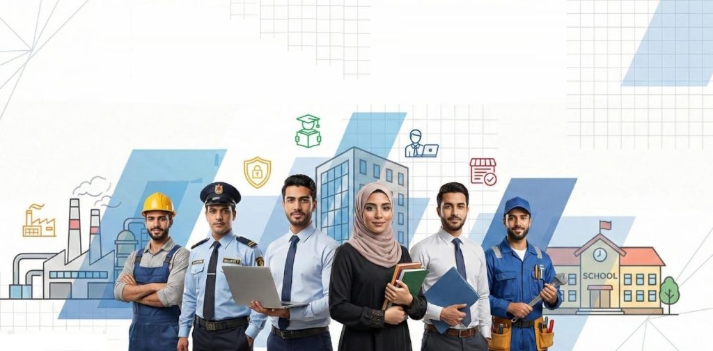 1820 فرصة عمل للشباب بـ 33 شركة خاصة في 12 محافظة .. التقديم خلال شهر أبريل عبر مديريات العمل أو الموقع الرسمي لوزارة العمل