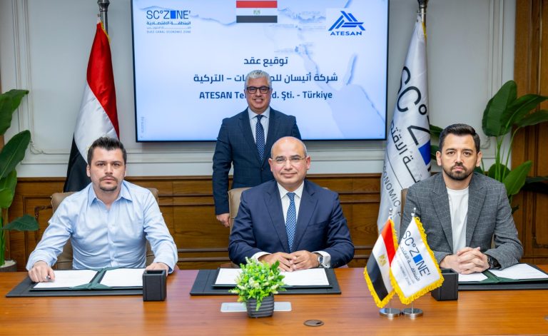 باستثمارات 6.5 ملايين دولار .. توقيع عقد مشروع “Atesan Tekstil” التركية للمنسوجات بالقنطرة غرب