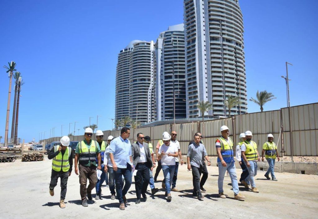 وزيرة الإسكان تتابع موقف تنفيذ أبراج مارينا والحي اللاتيني ومشروعات الخدمات بمدينة العلمين .. وتشدد على تسريع وتيرة العمل