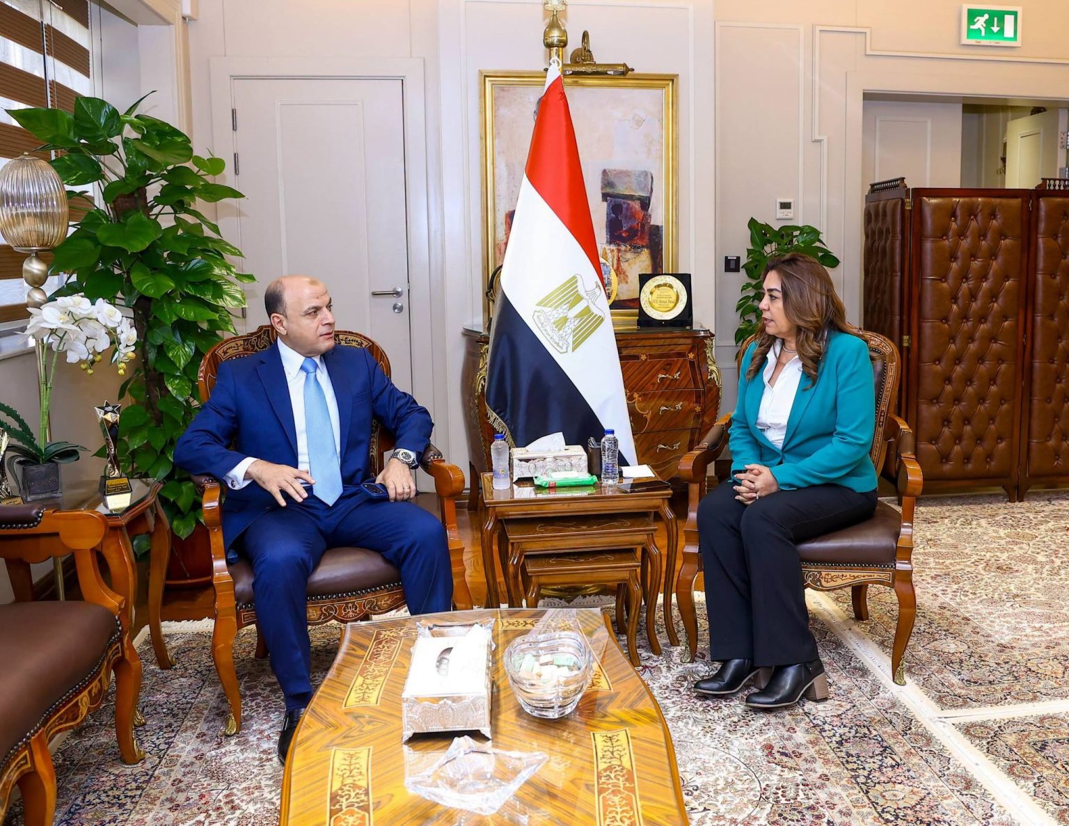 د. منال عوض: تحويل محافظة الغربية إلى نموذج في الاستدامة البيئية بزيادة معدلات تدوير المخلفات